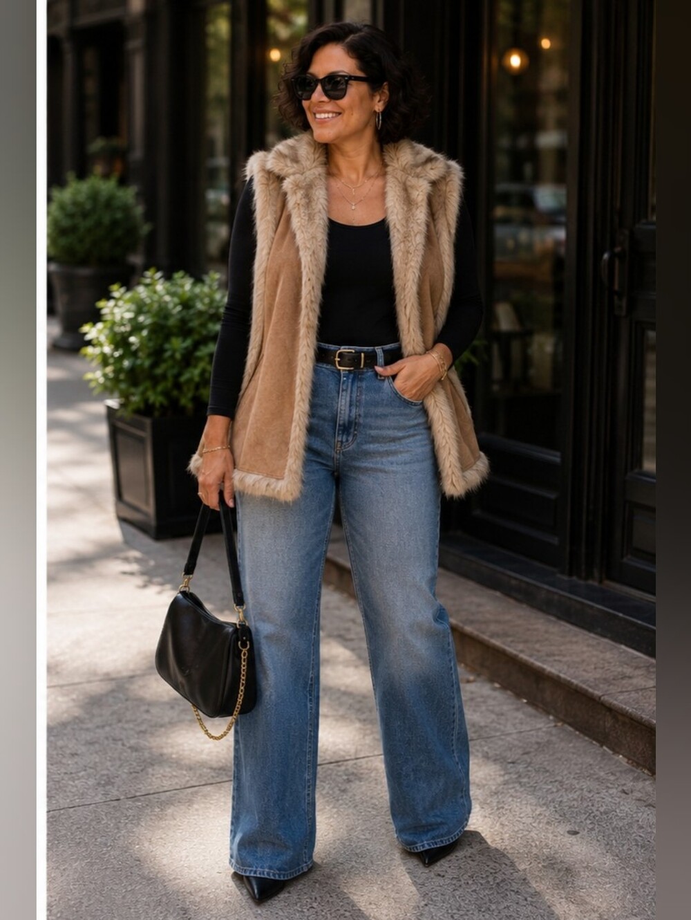 Reversible FUR VEST